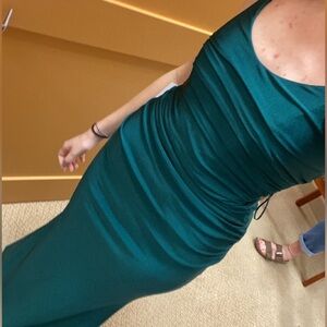 Elegant Green Evening Gown